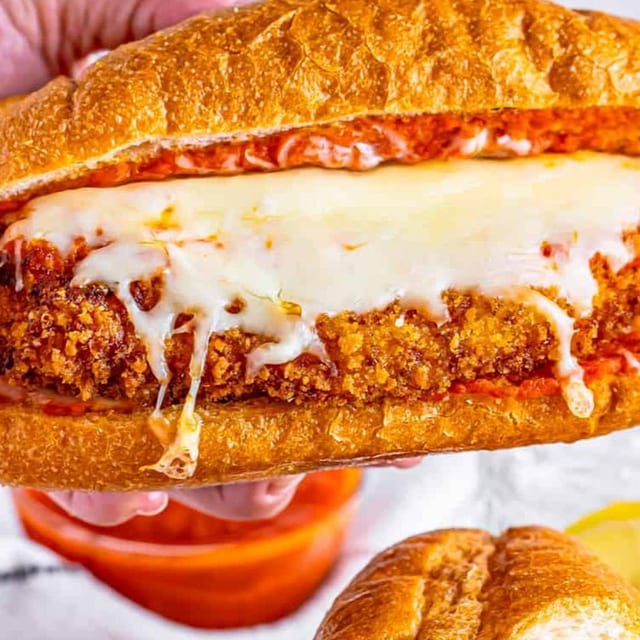 Chicken Parmesan Sub.