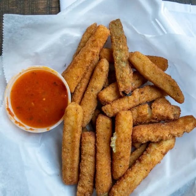 Breaded Zucchini.