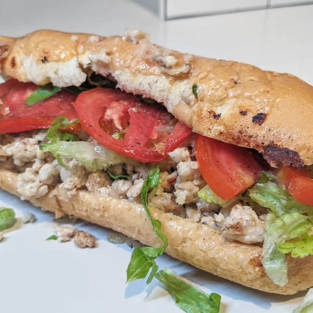 Chicken Philly Hoagie.