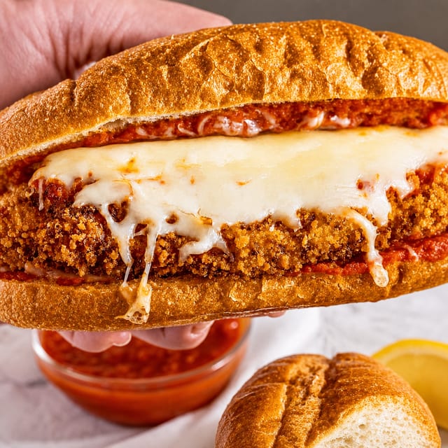 Chicken Parmesan Sub.
