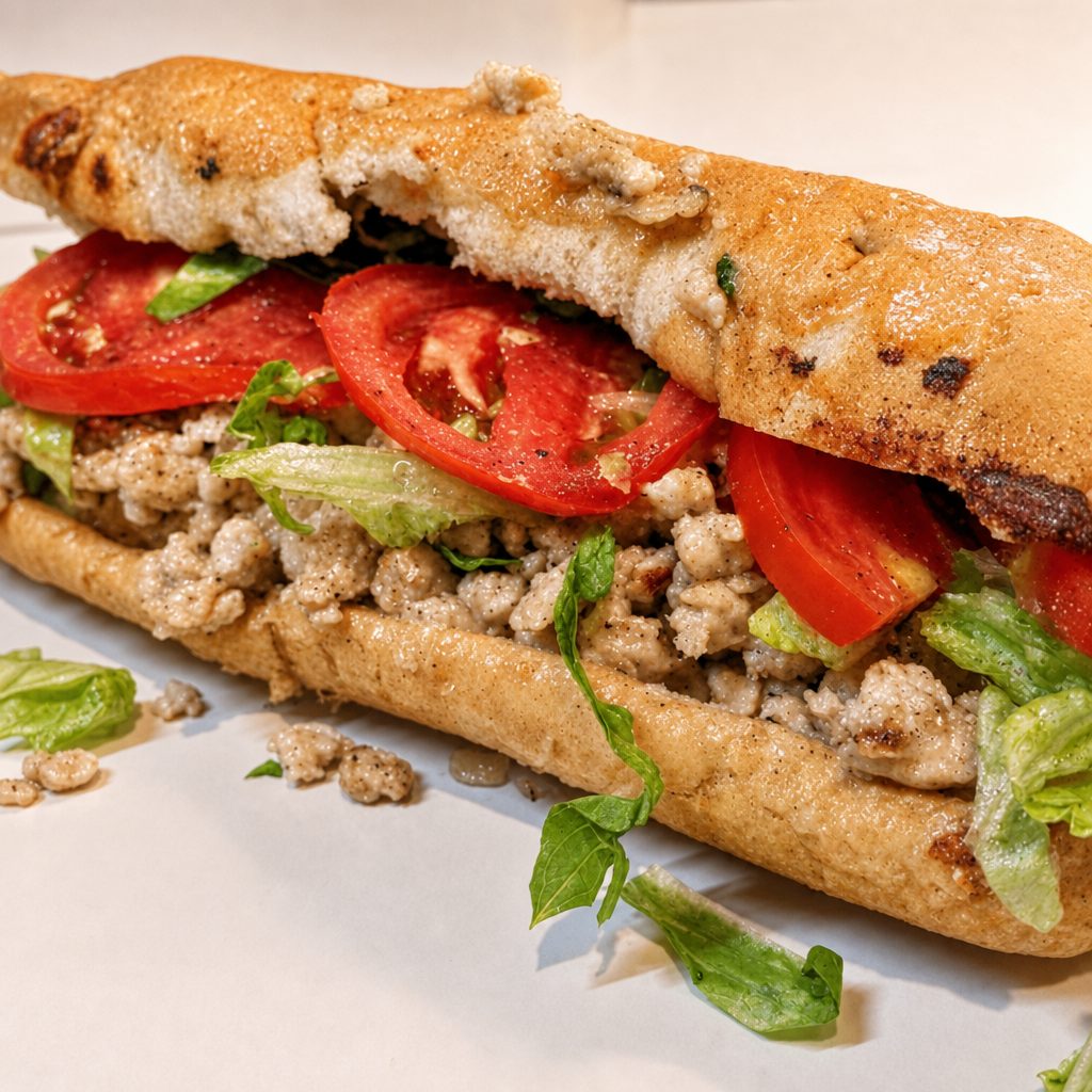 Chicken Philly Hoagie.