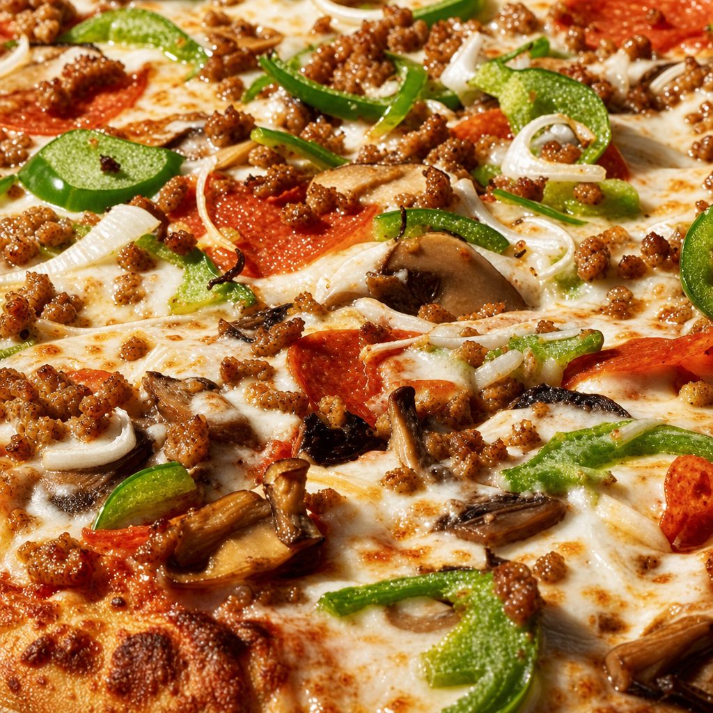 Deluxe Pizza.
