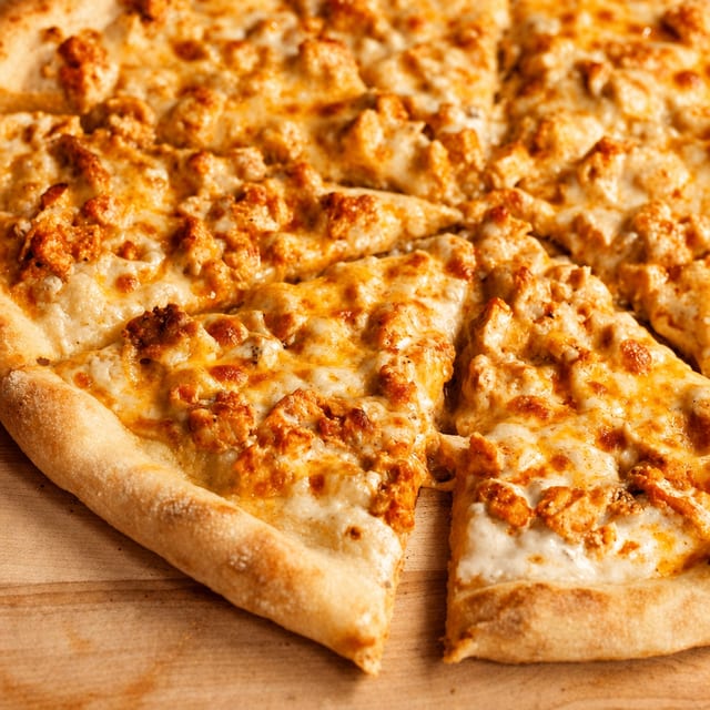 Buffalo Chicken Pizza.