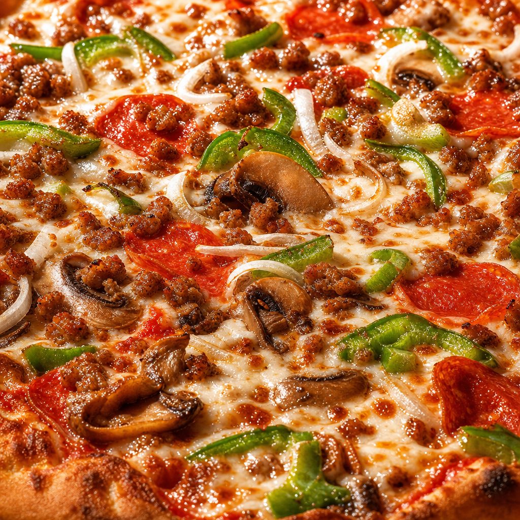Deluxe Pizza Slice.