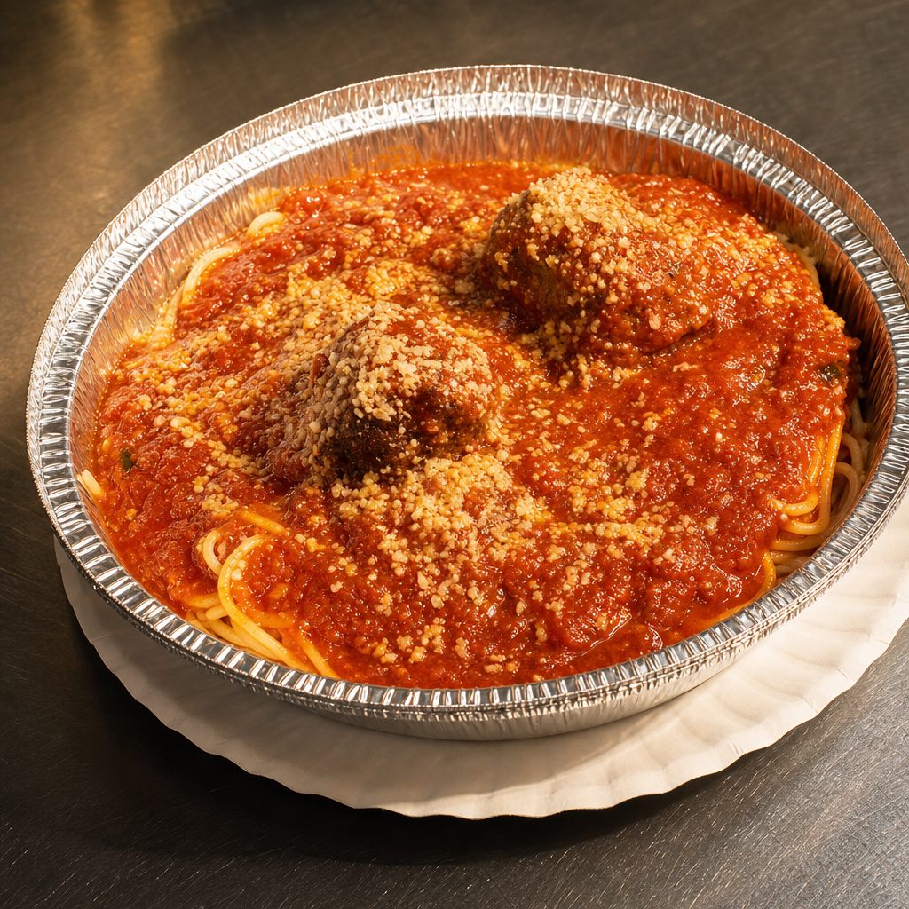 Spaghetti with Meatballs.