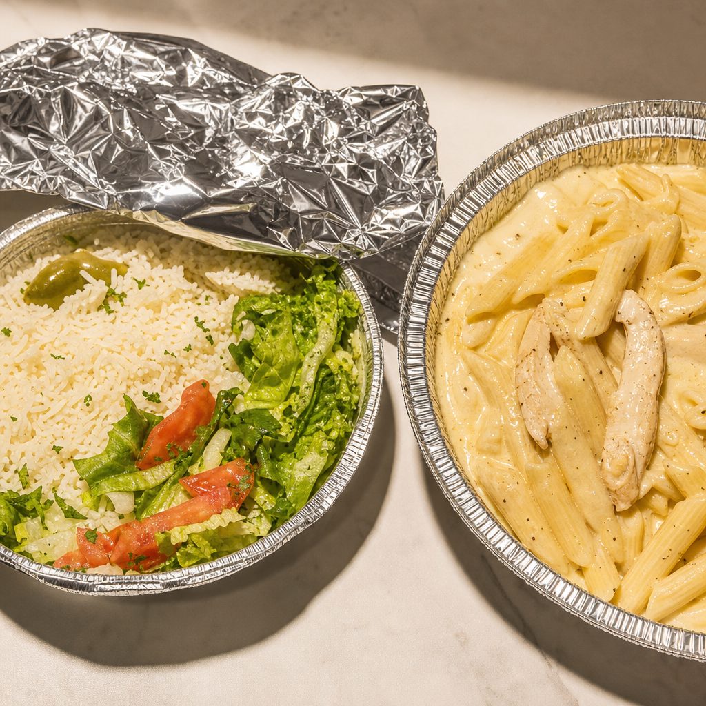 Fettuccine Alfredo.
