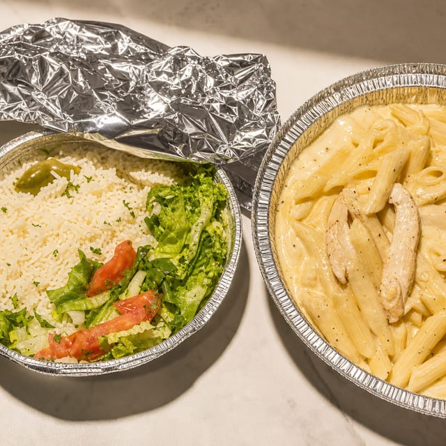Fettuccine Alfredo.