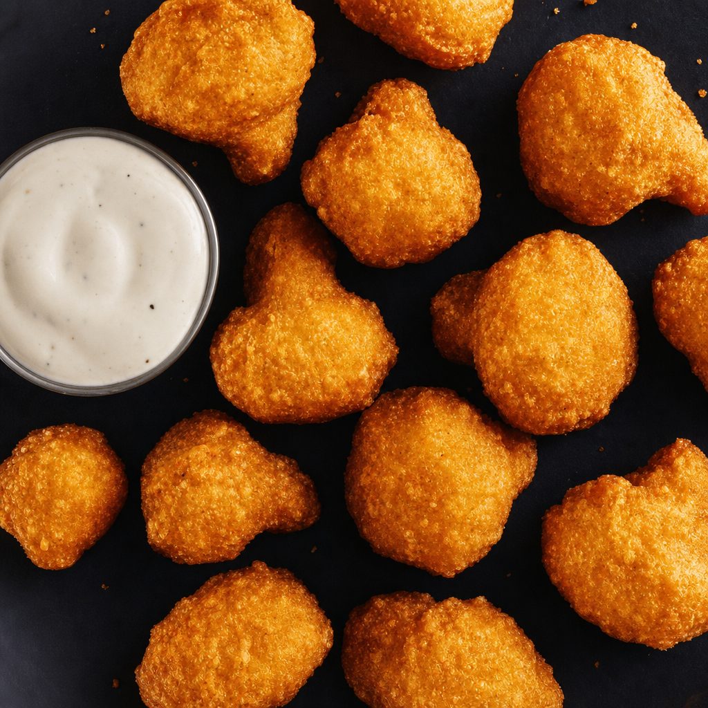 Battered Mushrooms.