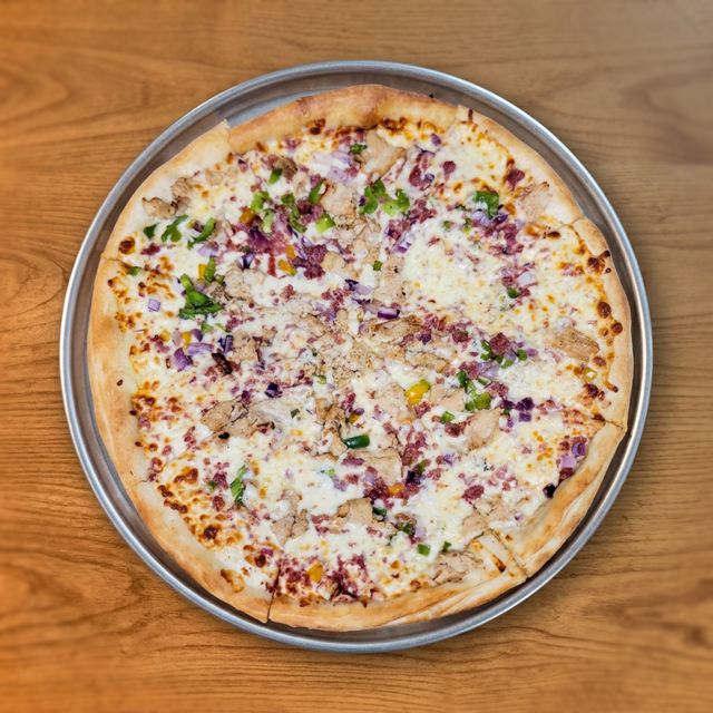 BBQ Pizza.